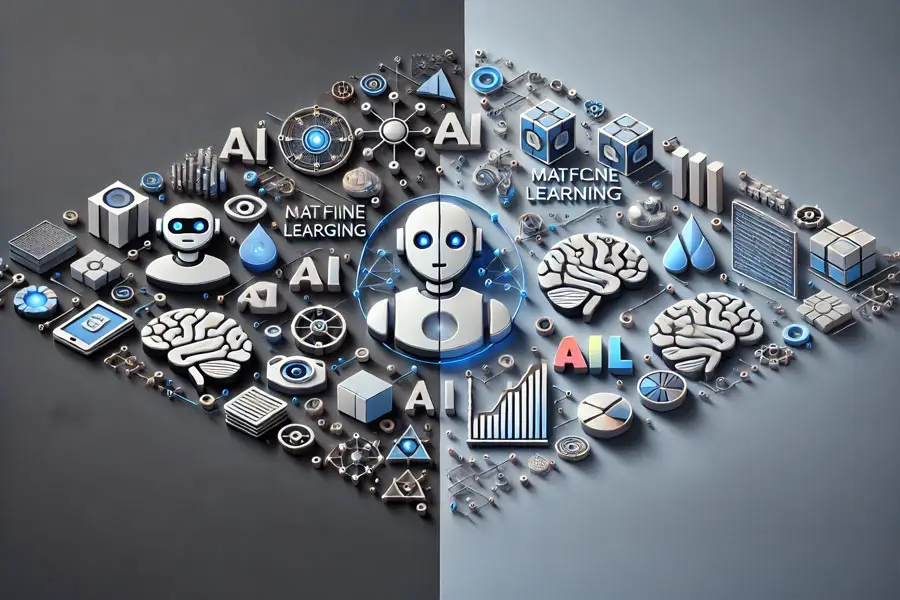 Machine-Learning-vs-AI
